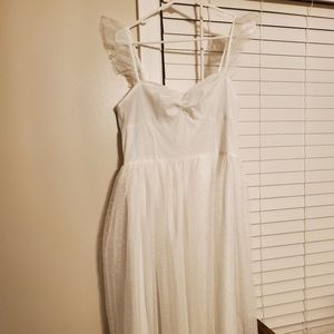 Shein white dress